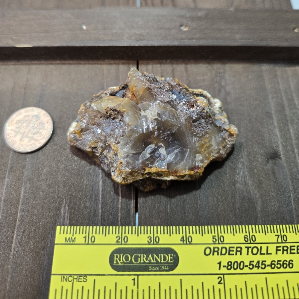 Coyamito Purple Lace Crystal Agate Laguna Mexico - Picture 7 of 14